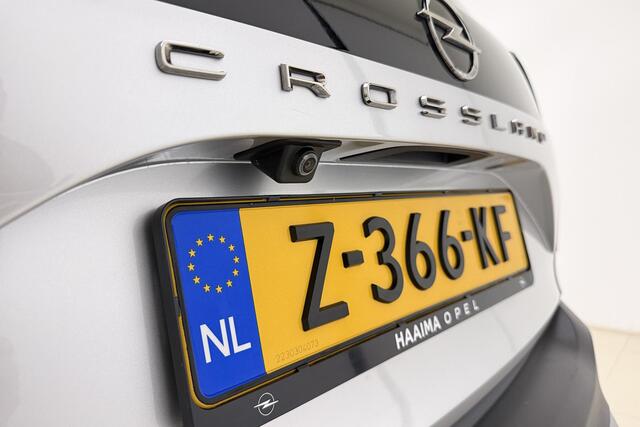 Opel Crossland 1.2 Turbo Ultimate 130pk | Automaat | Navigatie | Alcantara Bekleding | Stoel - Stuurverwarming | Trekhaak | Camera | Keyless Start | Head-up Display