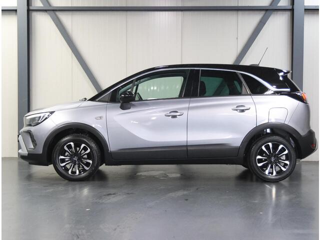 Opel Crossland 110PK Elegance | 1ste eigenaar | Camera | AppleCarplay/AndroidAuto | Navigatie | LED lampen | LEER/Stof | Climate Control | Cruise Control | Isofix | Privacy Glass | Parkeersensoren | Two-Tone |