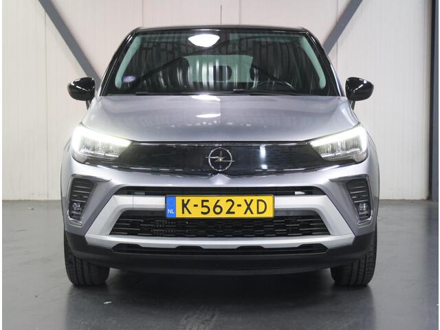 Opel Crossland 110PK Elegance | 1ste eigenaar | Camera | AppleCarplay/AndroidAuto | Navigatie | LED lampen | LEER/Stof | Climate Control | Cruise Control | Isofix | Privacy Glass | Parkeersensoren | Two-Tone |