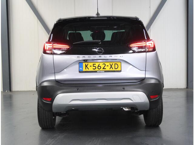 Opel Crossland 110PK Elegance | 1ste eigenaar | Camera | AppleCarplay/AndroidAuto | Navigatie | LED lampen | LEER/Stof | Climate Control | Cruise Control | Isofix | Privacy Glass | Parkeersensoren | Two-Tone |