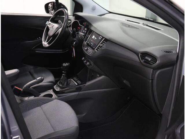 Opel Crossland 110PK Elegance | 1ste eigenaar | Camera | AppleCarplay/AndroidAuto | Navigatie | LED lampen | LEER/Stof | Climate Control | Cruise Control | Isofix | Privacy Glass | Parkeersensoren | Two-Tone |
