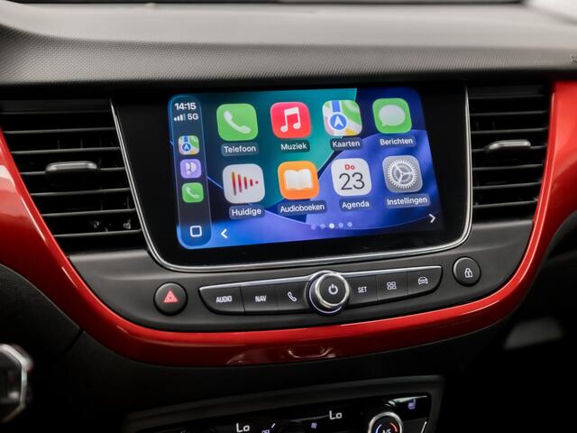 Opel Crossland 1.2 Turbo GS Automaat 131Pk (TWO TONE, GROOT NAVI, APPLE CARPLAY, 360 CAMERA, LM VELGEN, STOELVERWARMING, NIEUWE APK, NIEUWSTAAT)