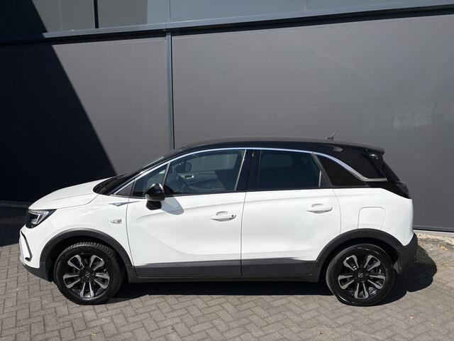Opel Crossland 1.2 Turbo Elegance Achteruitrijcamera - Airco - Apple carplay - Bluetooth - Cruise control - Radio - Navigatie - Trekhaak - Elektrische ramen - Led verlichting - Start/stop systeem - Licht metalen velgen 16 inch - Stuur multifunctioneel