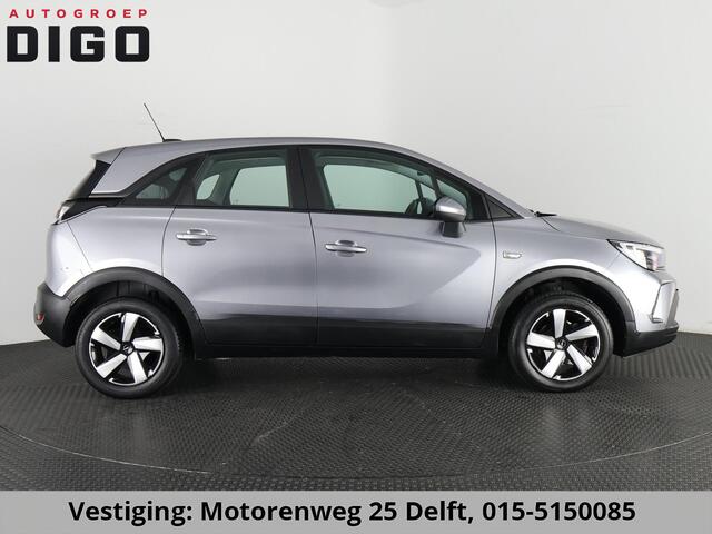 Opel Crossland 1.2 TURBO EDITION 1e EIG. GARANTIE TOT 5-2031* 100% ONDERHOUDEN. CARPLAY NAVIGATIE. CRUISE CONTROL . PARKEERSENSOREN VOOR & ACHTER .
