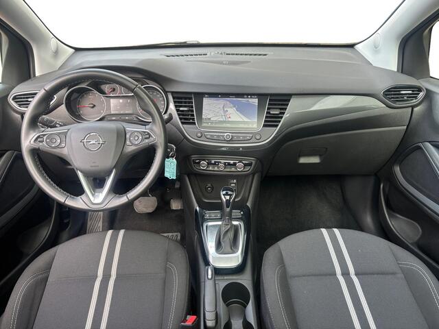 Opel Crossland Elegance 1.2 Turbo 130pk EAT6 | PANODAK | ALL SEASON BANDEN | NAVI | CLIMA | ISOFIX | FULL LED | APPLE CARPLAY / ANDROID AUTO | LM-VELGEN |