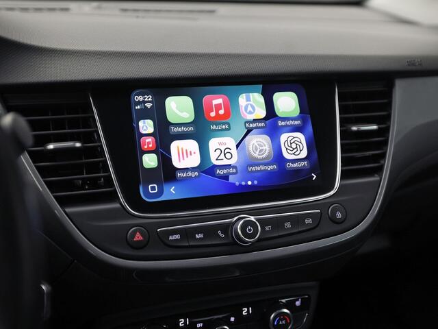 Opel Crossland 1.2 Turbo Elegance (APPLE CARPLAY, GROOT NAVI, CLIMATE, STUUR/STOELVERWARMING, SPORTSTOELEN, TREKHAAK, GETINT GLAS, CRUISE, NIEUWSTAAT)