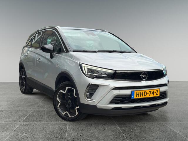 Opel Crossland Ultimate 1.2 Turbo 110pk | ALCANTARA | CAMERA | KEYLESS ENTRY | DODEHOEKBEW. | NAVI | AGR-STOELEN | APPLE CARPLAY | 17'' LM | CLIMA | CRUISE CONTROL