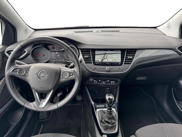 Opel Crossland Ultimate 1.2 Turbo 110pk | ALCANTARA | CAMERA | KEYLESS ENTRY | DODEHOEKBEW. | NAVI | AGR-STOELEN | APPLE CARPLAY | 17'' LM | CLIMA | CRUISE CONTROL