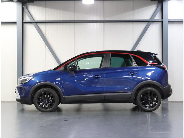 Opel Crossland 110PK GS Line | 1ste eigenaar | AppleCarplay/AndroidAuto | Stoel/Stuur/VoorruitVerwarmd | Armsteun | Camera | Dodehoekdetectie | Navigatie | LMV | Isofix | Privacy Glass | Parkeersensoren | Two-Tone |