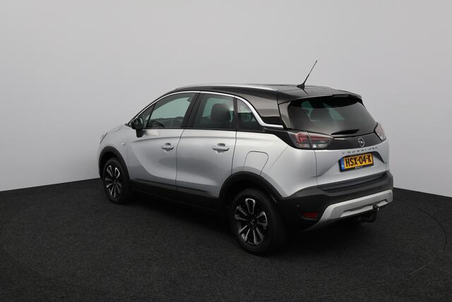Opel Crossland 1.2 Turbo Level 4/ Two-Tone/ Trekhaak/ 16'' LMV/ Apple + Android/ Dode-Hoek DET./ Lane-Assist./ LED koplampen/ Camera/ Extra getint glas/ Cruise/ Multi. LEDER. Stuur.