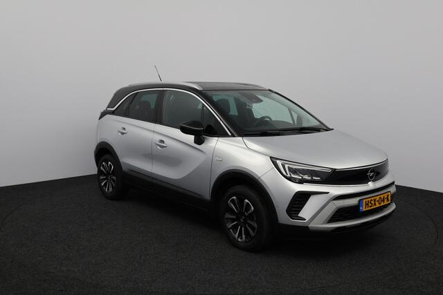 Opel Crossland 1.2 Turbo Level 4/ Two-Tone/ Trekhaak/ 16'' LMV/ Apple + Android/ Dode-Hoek DET./ Lane-Assist./ LED koplampen/ Camera/ Extra getint glas/ Cruise/ Multi. LEDER. Stuur.