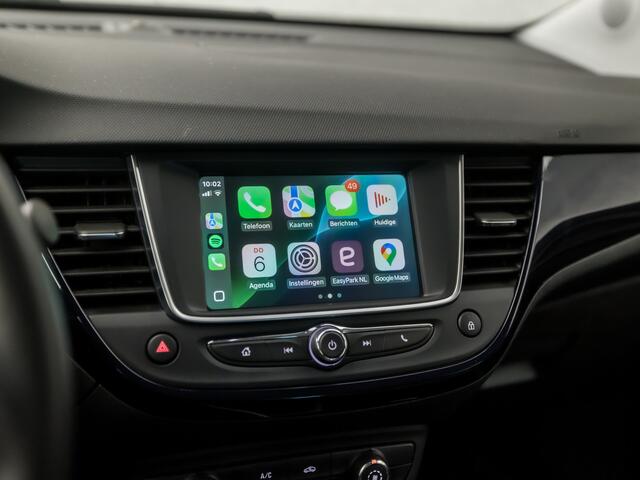 Opel Crossland X 1.2 120 Jaar Edition (APPLE CARPLAY, CRUISE, AIRCO, GETINT GLAS, LED, SPORTSTOELEN, LM VELGEN, NIEUWE APK, NIEUWSTAAT)