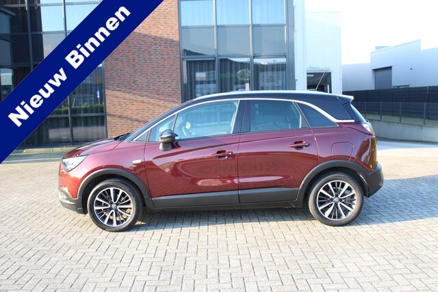 Opel Crossland X 1.2 Turbo Automaat EAT6 Clima-Cruise-Navi-Camera-Stoelverwarming-Led Verlichting Keyless-Head-UP-Trekhaak