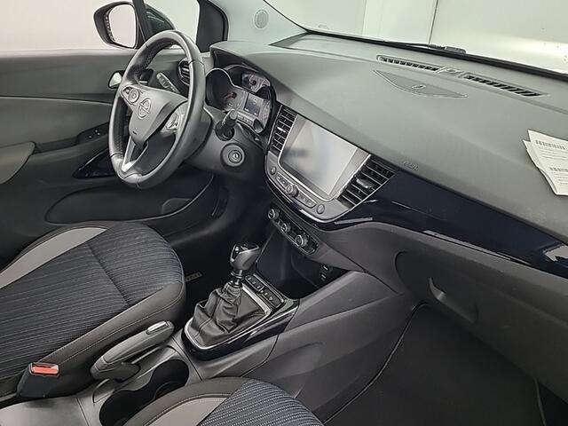 Opel Crossland X 1.2 Turbo 120 Jaar Edition (111 PK) 1e-Eig. & Dealer-Onderh. BOVAG-Garantie. NL-Auto. Navigatie/Apple-Carplay/Android-Auto. Cruisecontrol, Parkeersensoren-V+A, Achteruitrijcamera, DAB, Airco, Lm-Velgen-16Inch, Privacy-Glas