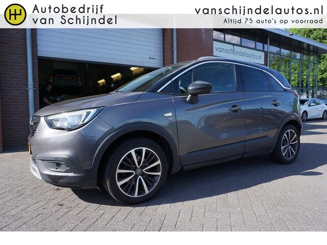 Opel Crossland X 1.2 TURBO AUTOMAAT INNOVATION LUXE CAMERA STOEL+STUURVERWARMING ANDROID/APPLECARPLAY NAVIGATIE TREKHAAK PDC ECC AIRCO CRUISECONTROL BLUETOOTH ENZ...