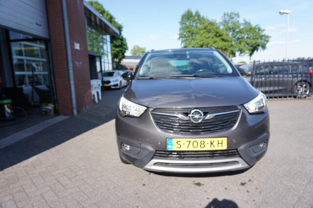 Opel Crossland X 1.2 TURBO AUTOMAAT INNOVATION LUXE CAMERA STOEL+STUURVERWARMING ANDROID/APPLECARPLAY NAVIGATIE TREKHAAK PDC ECC AIRCO CRUISECONTROL BLUETOOTH ENZ...