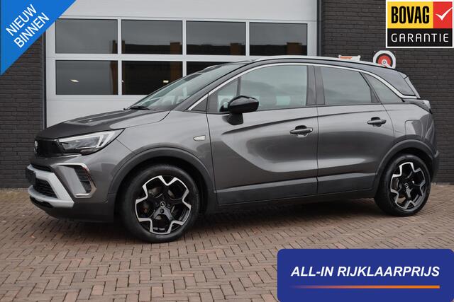Opel Crossland X 1.2 Ultimate | Carplay | LED | Leder | Camera | Incl. garantie