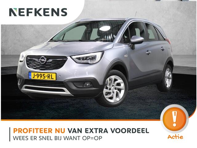 Opel Crossland X 1.2 110PK Turbo Innovation | Camera | AppleCarPlay/AndroidAuto | AGR Stoelen | Armsteun | Climate Control | Cruise Control | Isofix | Privacy Glass | Parkeersensoren | LED |