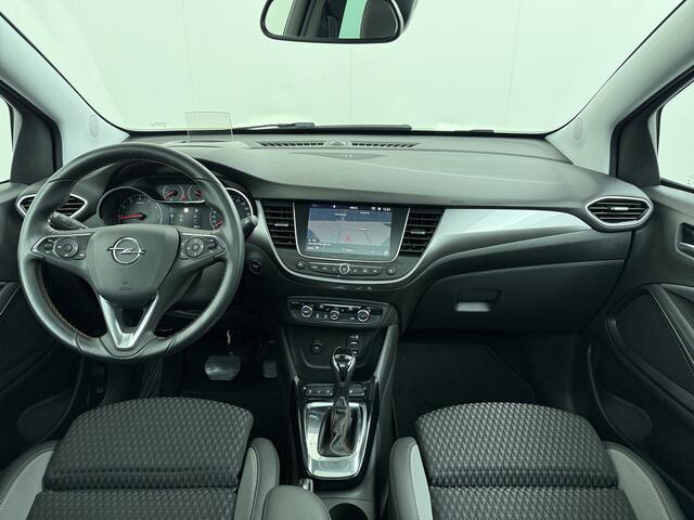 Opel Crossland X T 111PK AUT-6 Pano-Dak Pdc Trekhaak Navi Ecc HUD Apple Carplay Android Auto 360°Camera Bord-Herkenning Head-Up Display Innovation AGR-Comfort Stoelen Lmv Cruise Control Isofix DAB+ Bluetooth Lane Assist Led Head-Up-Display Super-compleet Origineel Nederla