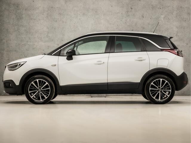 Opel Crossland X 1.2 Turbo Innovation (APPLE CARPLAY, GROOT NAVI, CLIMATE, KEYLESS, STUUR/STOELVERWARMING, LEDER, SPORTSTOELEN, 360 CAMERA, GETINT GLAS, CRUISE, NIEUWSTAAT)