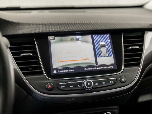 Opel Crossland X 1.2 Turbo Innovation (APPLE CARPLAY, GROOT NAVI, CLIMATE, KEYLESS, STUUR/STOELVERWARMING, LEDER, SPORTSTOELEN, 360 CAMERA, GETINT GLAS, CRUISE, NIEUWSTAAT)