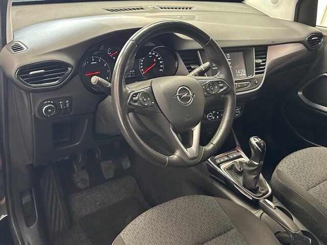 Opel Crossland X 1.2 EDITION 2020 STUURVERWARMING TREKHAAK STOELVERWARMING CRUISE CONTROL APPLE CARPLAY NAVIGATIE PARKEERSENSOREN ZEER MOOI !!!