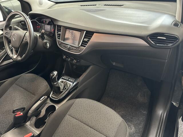 Opel Crossland X 1.2 EDITION 2020 STUURVERWARMING TREKHAAK STOELVERWARMING CRUISE CONTROL APPLE CARPLAY NAVIGATIE PARKEERSENSOREN ZEER MOOI !!!