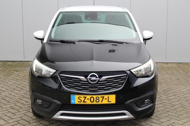 Opel Crossland X 1.2-131pk Turbo Innovation. Two tone. Erg nette en luxe hoogzitter voor nog jaren rijplezier ! Autm. airco, parkeersensoren v+a, camera, LM wielen, ergonomische voorstoelen, cruise control, side assist, navigatie, telefoonvoorb. etc.
