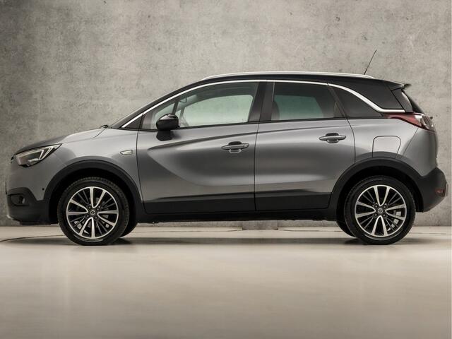 Opel Crossland X 1.2 Turbo Innovation Automaat (APPLE CARPLAY, GROOT NAVI, STUUR/STOELVERWARMING, LEDER, SPORTSTOELEN, GETINT GLAS, PARKEERSENSOREN, LANE ASSIST, NIEUWSTAAT)