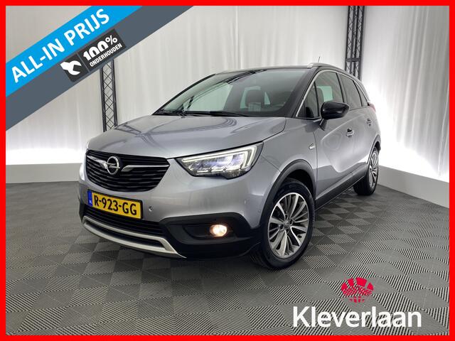 Opel Crossland X 1.2 Turbo 130 pk Ultimate | Apple carplay | Leder | Trekhaak | Camera | Cruise | Head-up