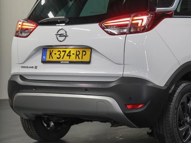 Opel Crossland X 110PK Edition 2020 | 1ste eigenaar | Parkeersensoren | Navigatie | Airco | LMV | AppleCarPlay/AndroidAuto | Cruise Control | LED lampen | Trekhaak | Isofix | Privacy Glass | Parkeersensoren | Two-Tone |