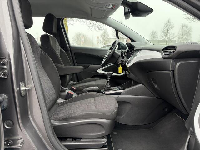 Opel Crossland X 1.2 Turbo Innovation 360° Camera,Afn.Trekhaak,Navi,110pk,Navi,6 Bak,Rijstrooksensor,BSD,Clima,Cruise,Lm velgen,Apk tot 02-2028