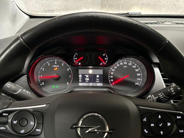 Opel Crossland X 1.2 Sport (APPLE CARPLAY, GROOT NAVI, 360 CAMERA, TREKHAAK, SPORTSTOELEN, LM VELGEN, ELEK PAKKET, LEDER STUURWIEL, NIEUWSTAAT)