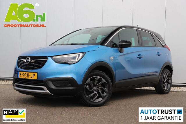 Opel Crossland X 1.2 Turbo Edition 2020 110PK Navigatie LED Carplay Android Airco Cruise Control Rijstrooksensor 16 inch LMV