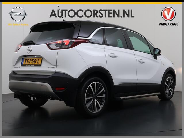 Opel Crossland X 1.2 Turbo Panoramadak Two-Tone Navi 360°Camera Apple Camera Android Auto Ecc Pdc Cruise Control Innovation Lmv Isofix Bluetooth Lane Assist Led Regen-Lichtsensor