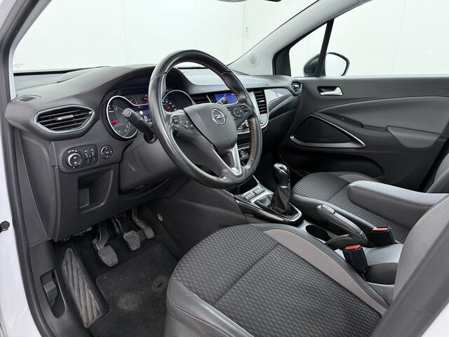 Opel Crossland X 1.2 Turbo Panoramadak Two-Tone Navi 360°Camera Apple Camera Android Auto Ecc Pdc Cruise Control Innovation Lmv Isofix Bluetooth Lane Assist Led Regen-Lichtsensor