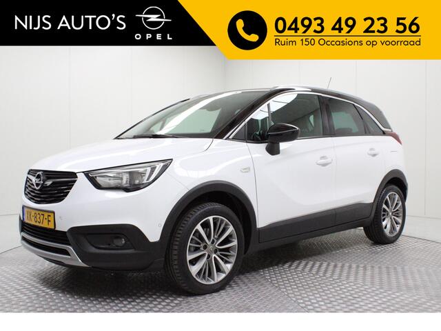 Opel Crossland X 1.2 Turbo innovation (130 pk) | climate | navi | dode hoek | pdc v/a+camera | elektr. inklapbare spiegels | stoel ,stuur en voorruit verwarming | carplay | cruise | bluetooth