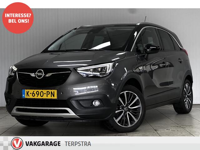 Opel Crossland X 1.2 Turbo Innovation /D-Riem Verv. 50.000KM! /Trekhaak! /Camera /LED Koplampen /Apple + Android /Lane Assist /Navi /Climat /Cruise /Elek. pakket /Bluetooth /Regensensor /17"LMV /PDC /LED Dagrijverl.
