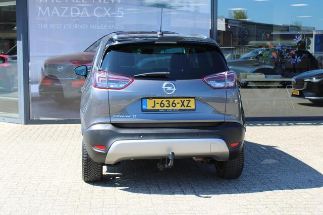 Opel Crossland X 1.2 Turbo Ultimate , Automaat, Trekhaak, Leder, Panoramadak, All Season, Camera, Cruise, Stoel/Stuurverwarming, CLima, Navi, LMV 17 Inch,