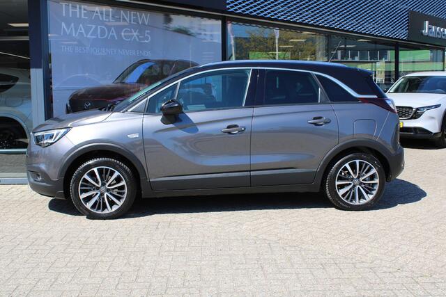 Opel Crossland X 1.2 Turbo Ultimate , Automaat, Trekhaak, Leder, Panoramadak, All Season, Camera, Cruise, Stoel/Stuurverwarming, CLima, Navi, LMV 17 Inch,