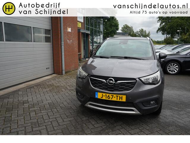 Opel Crossland X 1.2 TURBO AUTOMAAT 120 JAAR EDITION MET RECENT NIEUWE DISTRIBUTIERIEM! CAMERA NAVIGATIE ANDROID-APPLECARPLAY 17INCH TREKHAAK ECC AIRCO CRUISECONTROL PARKEERSENSOREN BLUETOOTH 4X ELECTR.RAMEN-SPIEGELS