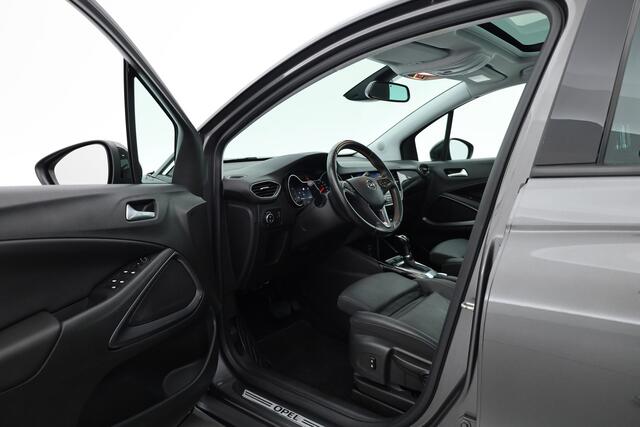 Opel Crossland X 1.2 Turbo Ultimate | Rijklaar! | Pano | Cruise Contr. | Camera | Leder | Stoel- stuurverw. | Apple CarPlay & Android Auto