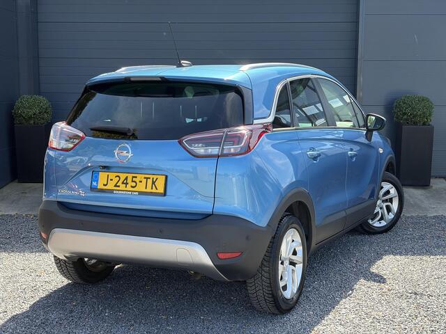 Opel Crossland X 1.2 Turbo Innovation ?1e Eigenaar?Dealer Onderhouden?360°Camera?Carplay?Navi?6 Bak?110pk?Keylss?Halfleder?Pdc V+A?Lm velgen?N.A.P?Rijstrooksensor?Dodehoeksensor?Apk tot 09-2028