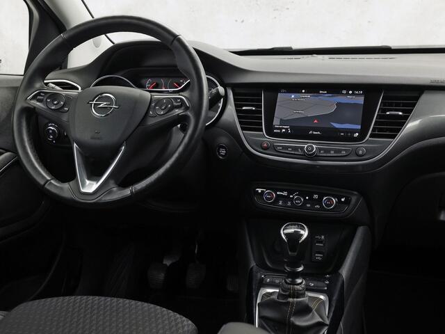 Opel Crossland X 1.2 Turbo Innovation (APPLE CARPLAY, GROOT NAVI, CLIMATE, STUUR/STOELVERWARMING, 360 CAMERA, SPORTSTOELEN, GETINT GLAS, CRUISE, LM VELGEN, NIEUWSTAAT)