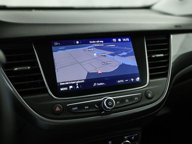 Opel Crossland X 1.2 Turbo Innovation (APPLE CARPLAY, GROOT NAVI, CLIMATE, 360 CAMERA, STUUR/STOELVERWARMING, SPORTSTOELEN, GETINT GLAS, CRUISE, NIEUWSTAAT)