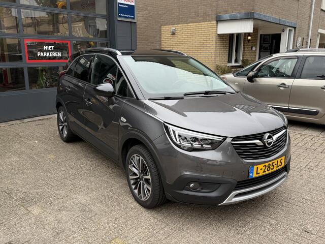 Opel Crossland X 1.2 Turbo Ultimate Automaat / Airco clima/ Navigatie/ Cruise/ Camera/ PDC/ Apple carplay/ LED/ LMV/ Lederen bekl/ Trekhaak