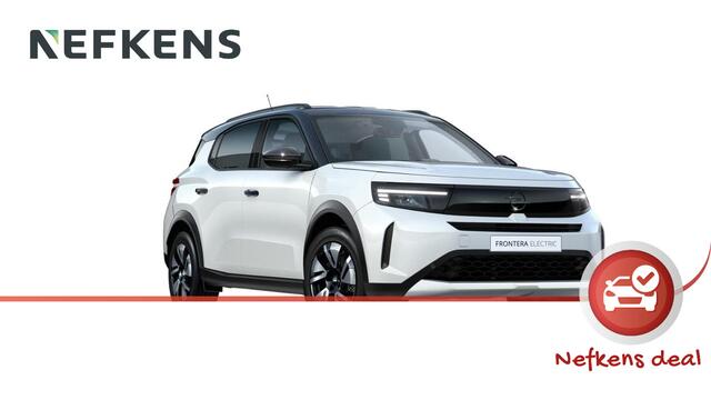 Opel FRONTERA Electric GS 44 kWh | Navigatie | Climate Control | 130° Camera | Parkeersensoren voor & achter | Stoel, stuur & voorruitverwarming |