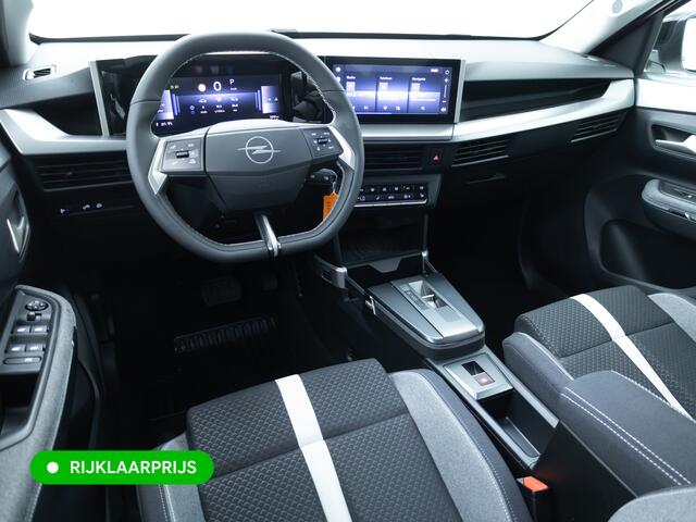 Opel FRONTERA 1.2 Turbo Hybrid GS 7 persoons | Stoel-, Stuur- & voorruitverwarming | Camera | Apple Carplay | Navigatie | Cruise | PDC V+A, Extra getint glas achter, derde zitrij, Nieuwe auto, tot 8 jaar garantie, 7 stuks Frontera op voorraad!