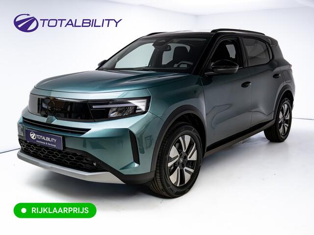 Opel FRONTERA 1.2 Turbo Hybrid GS 7 persoons | Stoel-, Stuur- & voorruitverwarming | Camera | Apple Carplay | Navigatie | Cruise | PDC V+A, Extra getint glas achter, derde zitrij, Nieuwe auto, tot 8 jaar garantie, 7 stuks Frontera op voorraad!