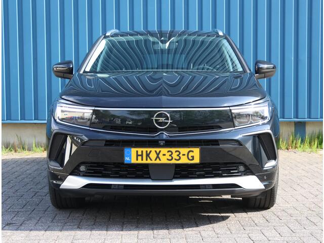 Opel Grandland 1.6 Turbo Hybrid Ultimate | Navigatie | 360' Camera | Verwarmde/Verkoelende Comfortstoelen | LEER | Keyless Entry/Start | Matrix LED Koplampen | Dodehoek | Elektrisch Achterklep met Sensor | 18" Lichtmetalen Velgen | Apple Carplay/Android Auto |